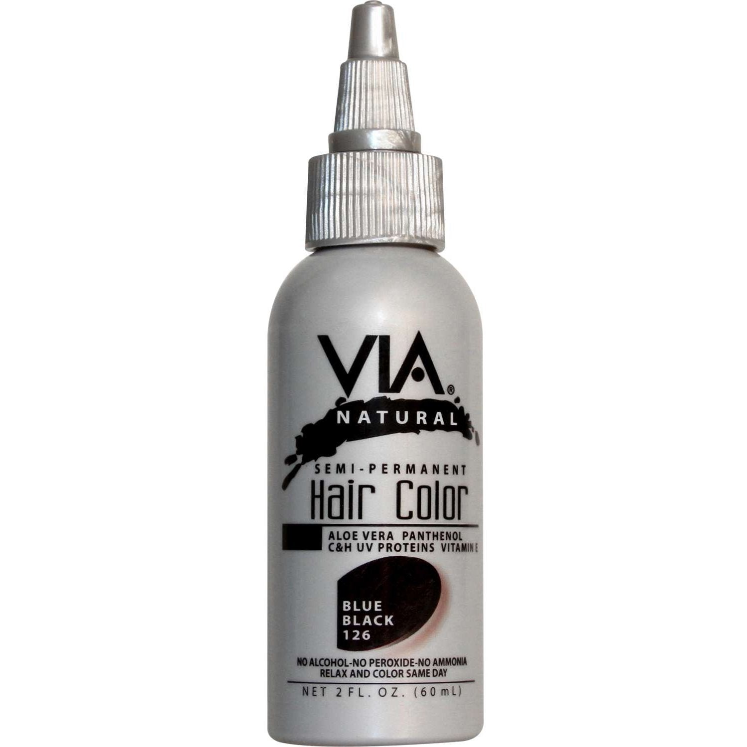Via Natural Hair Color 126 Blue Blk Via Natural Hair Color 126 Blue Blk